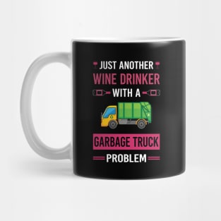 Wine Drinker Garbage Truck Trucks Mug